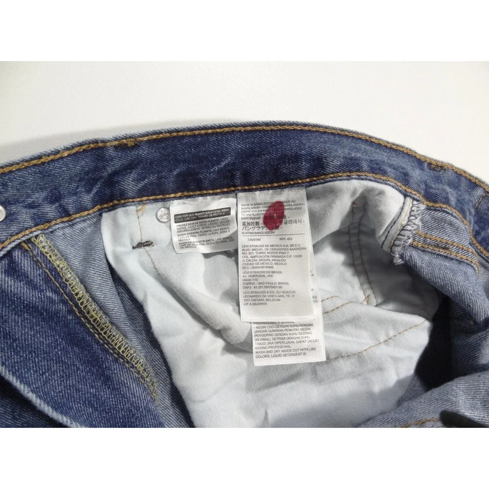 Levi's 550 Men's Jeans Size 36x32 Blue‎ Denim Relaxed Fit Levi Pants Medium Wash